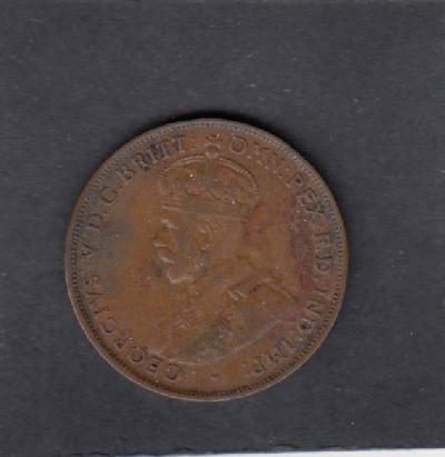 Beschrijving: 1 Penny GEORGIUS V